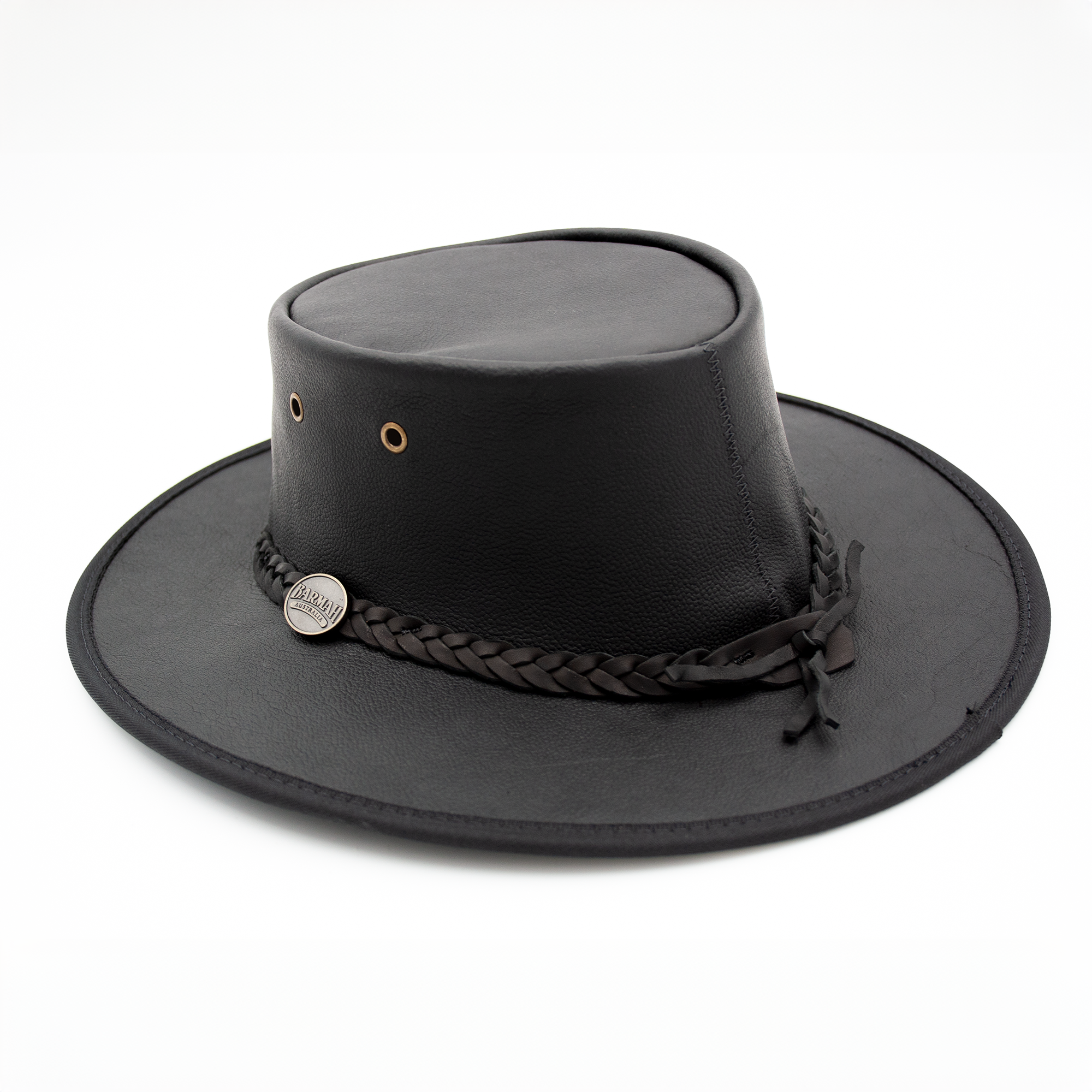 Barmah Hat | 1019 Sundowner Kangaroo Black