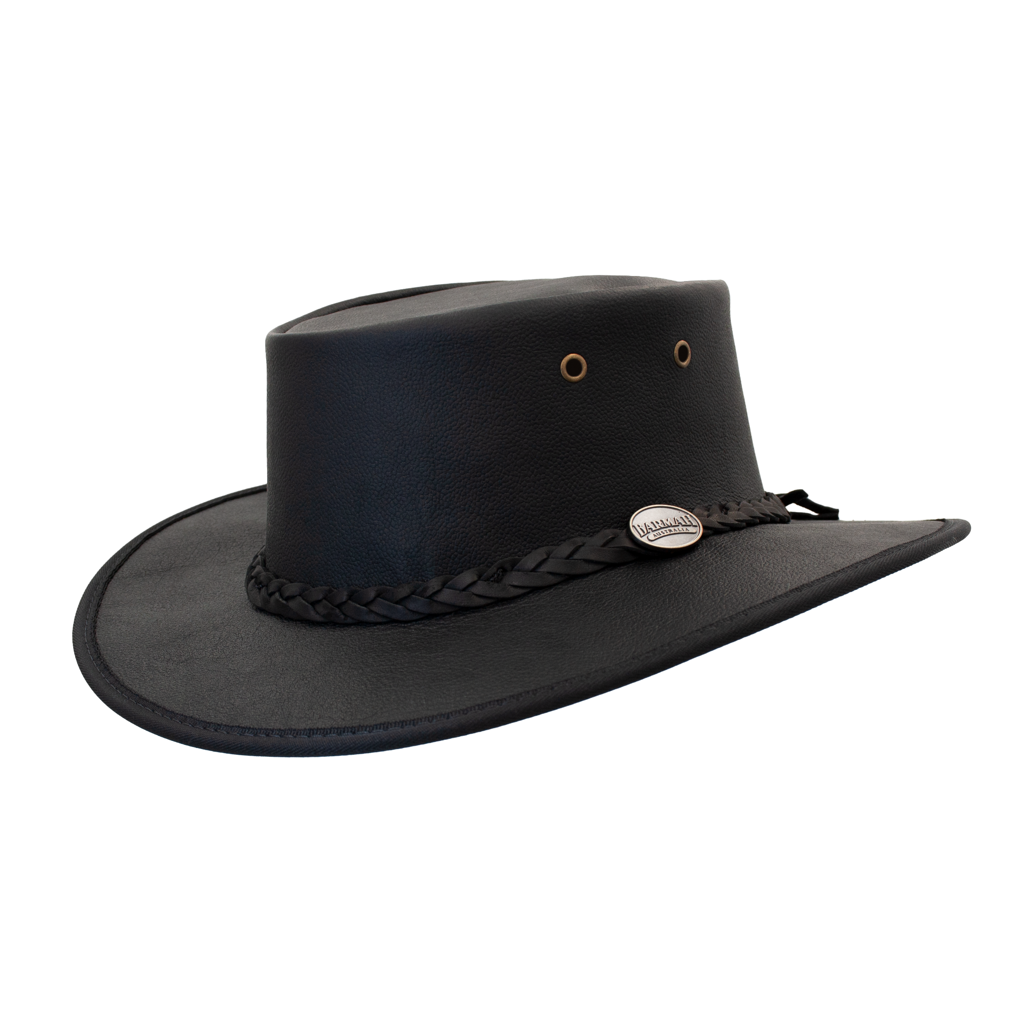 Barmah Hat | 1019 Sundowner Kangaroo Black Australian Cowboy Sunhat