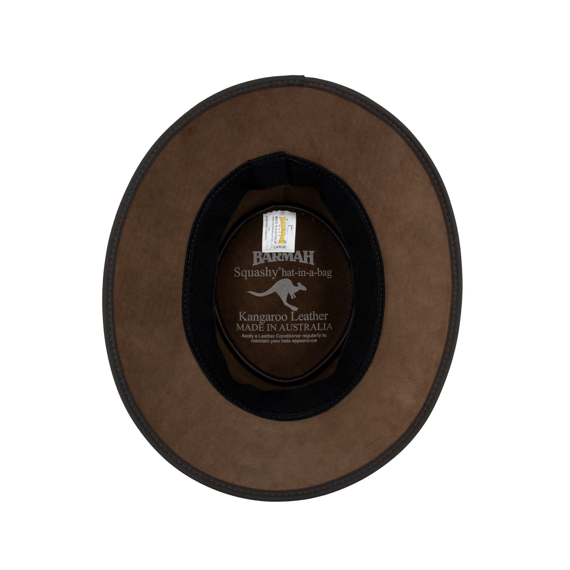 Barmah Hat Sundowner Kangaroo Brown