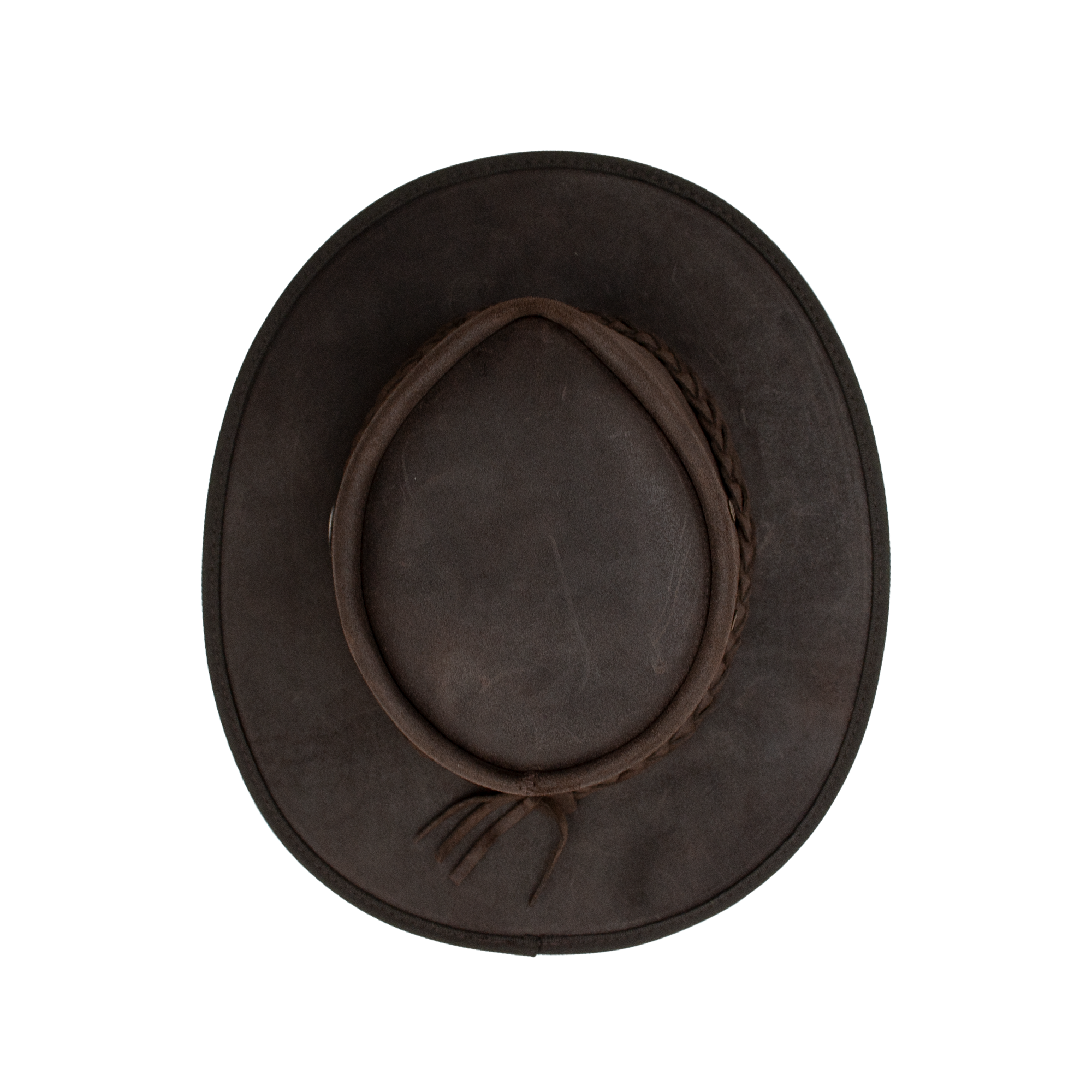 Barmah Hat Oiled Brown Leather 1024