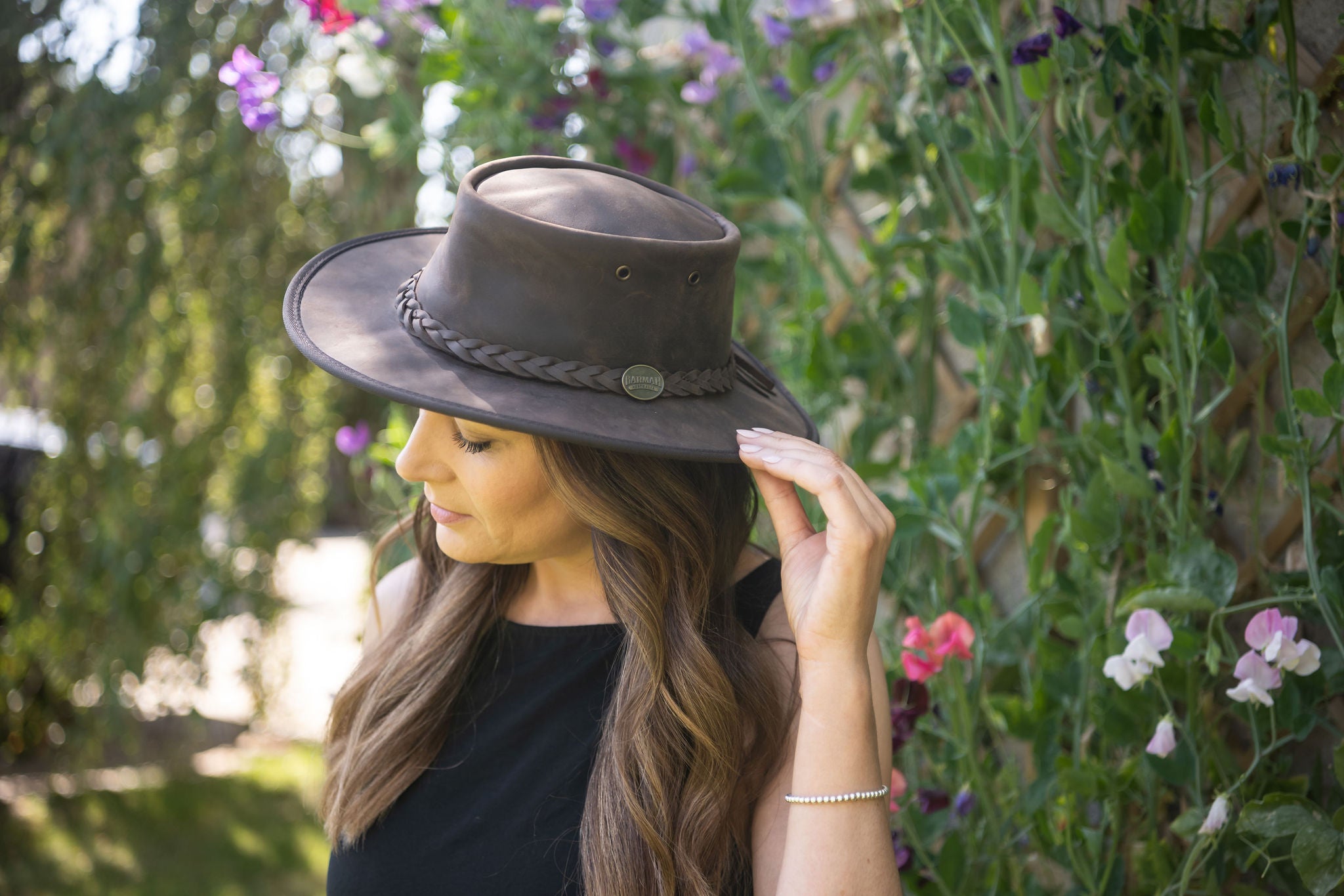 Barmah Hat Sundowner Kangaroo Brown