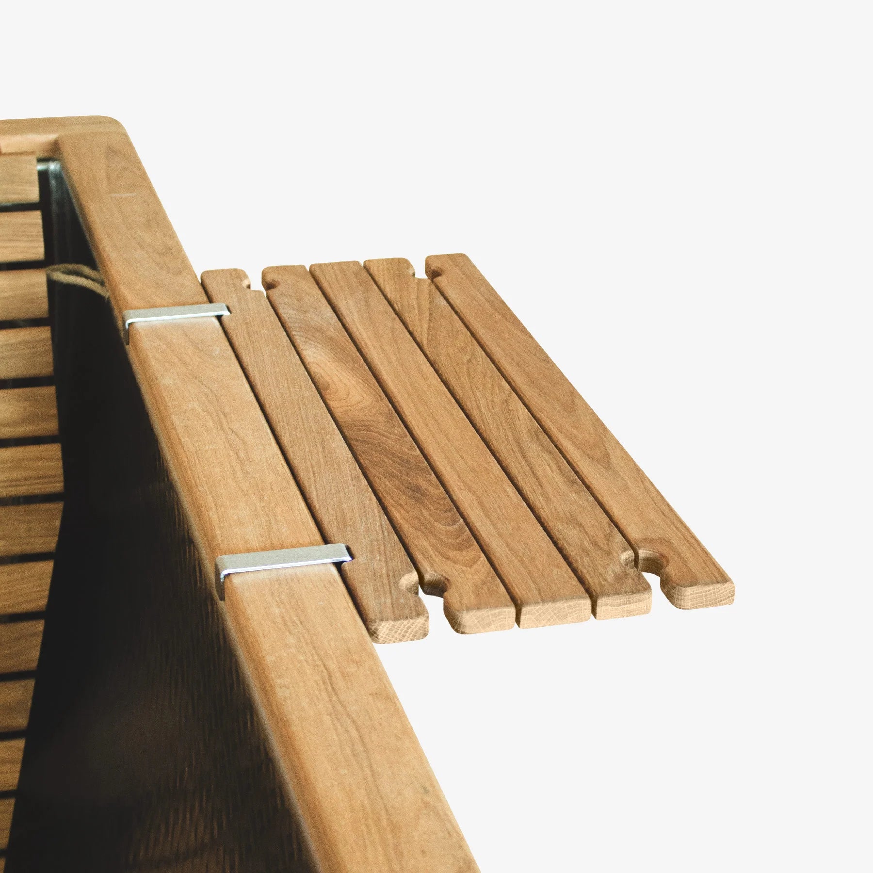 Kvisten Side Table For The Hikki Bohemen Wood Fired Hot Tub