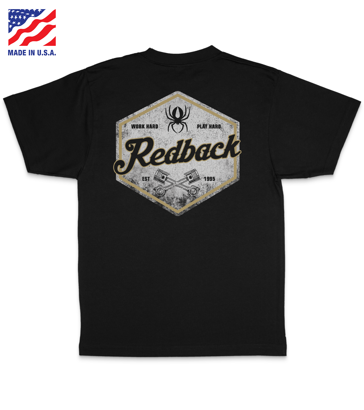 Redback Hex Shirt Black