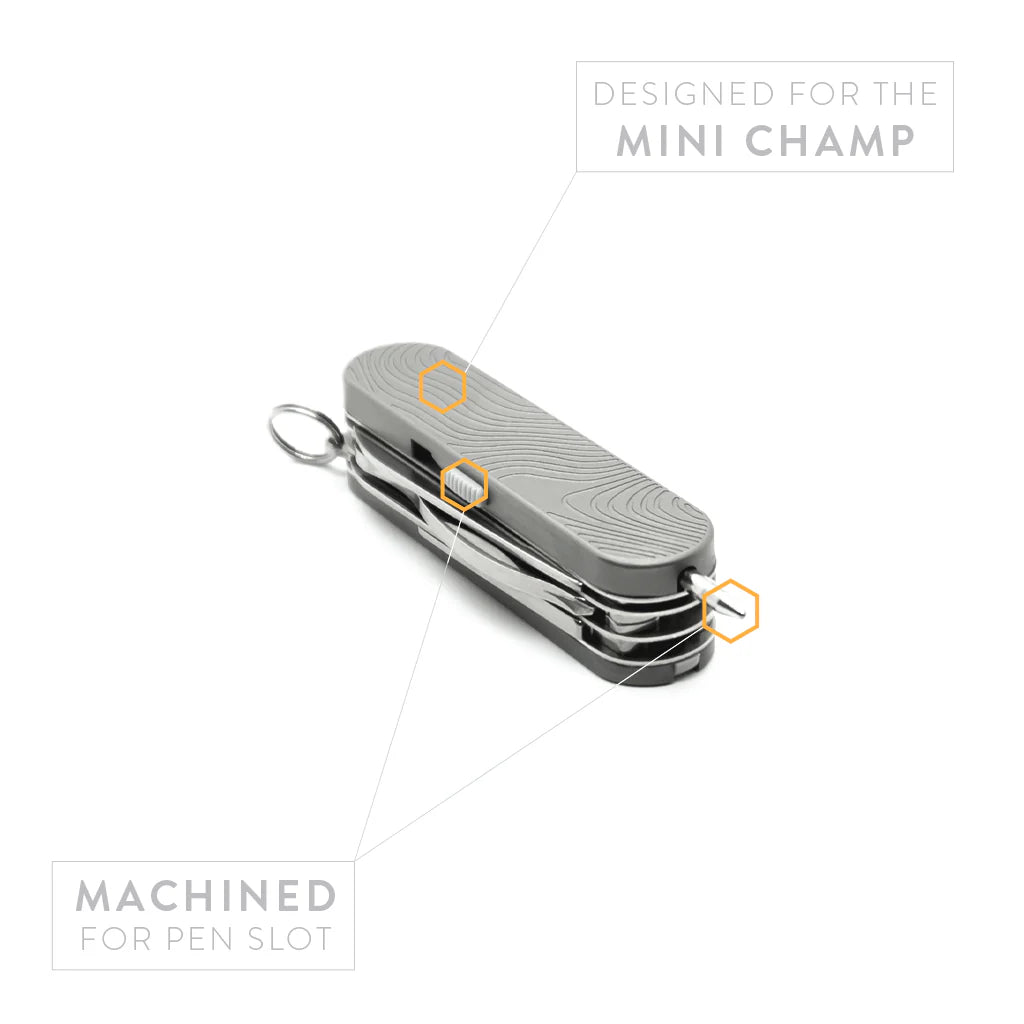 PROMETHEUS DESIGN WERX | Ti SAK Sacales Mini 58mm - Topo