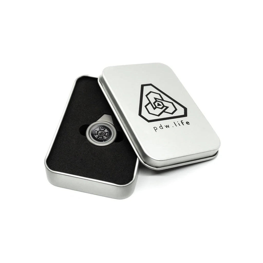 Titanium Compass Pendant by Prometheus Design Werx