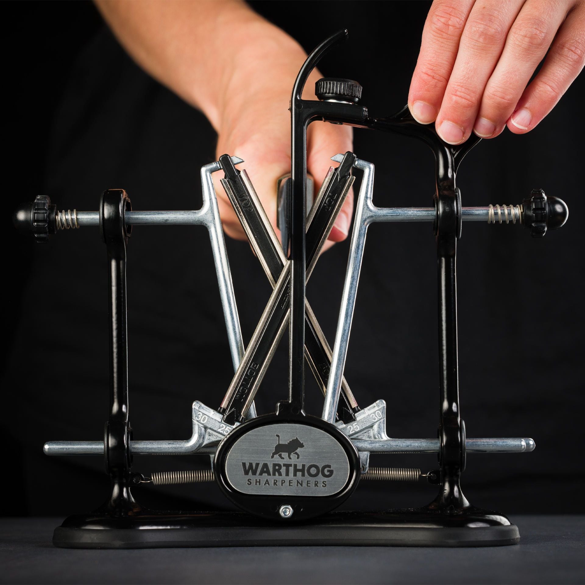 Warthog | V-Sharp A4 Knife Sharpener Black