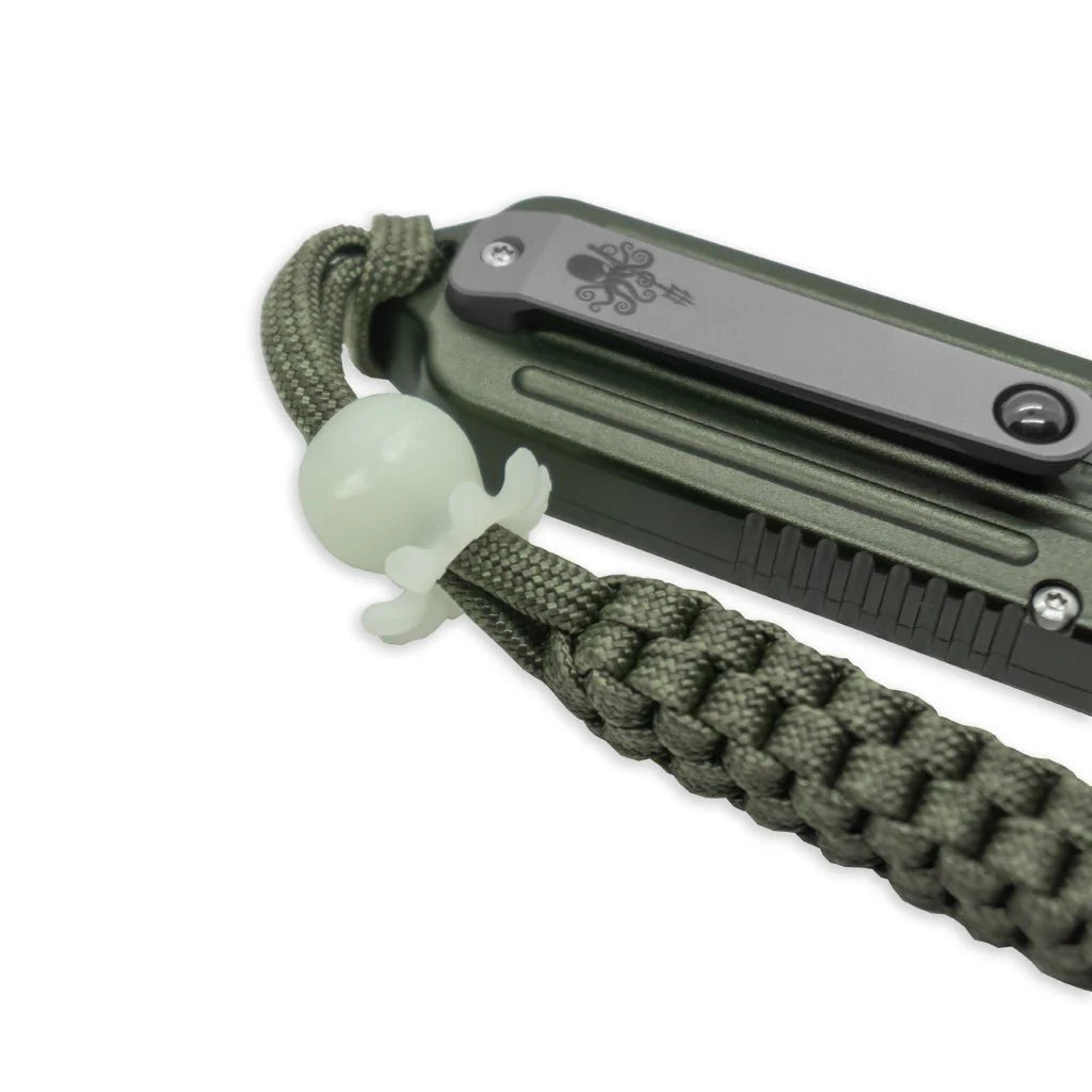 Prometheus Design Werx | Mini Kraken GID Lanyard Bead