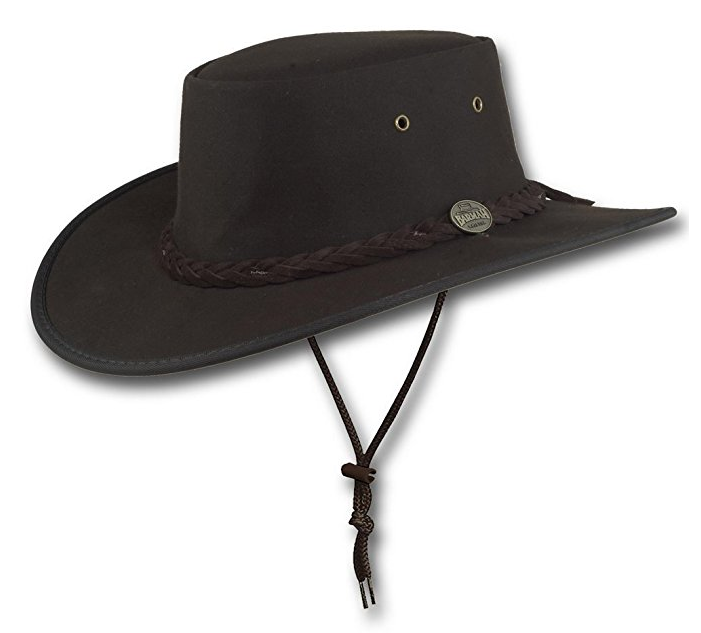 Barmah Hat  1050 Canvas Oilskin Brown – Bushgear