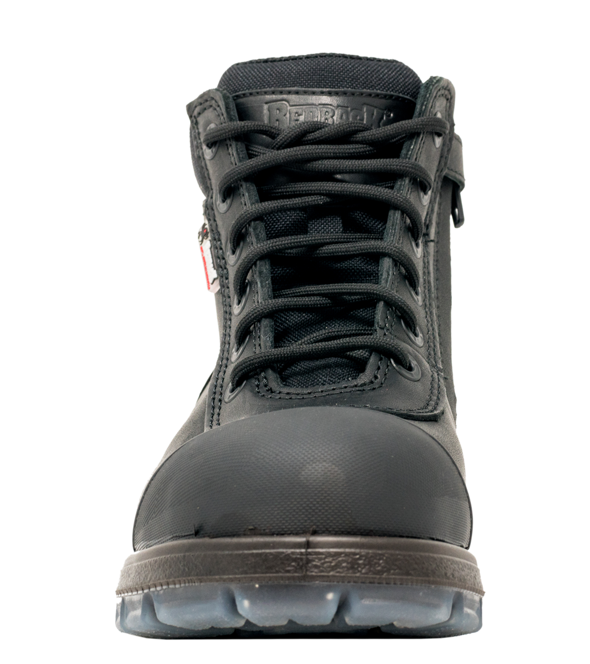 Redback Cobar Lace Zip up Safety Boots Black USCBZS UK Bushgear