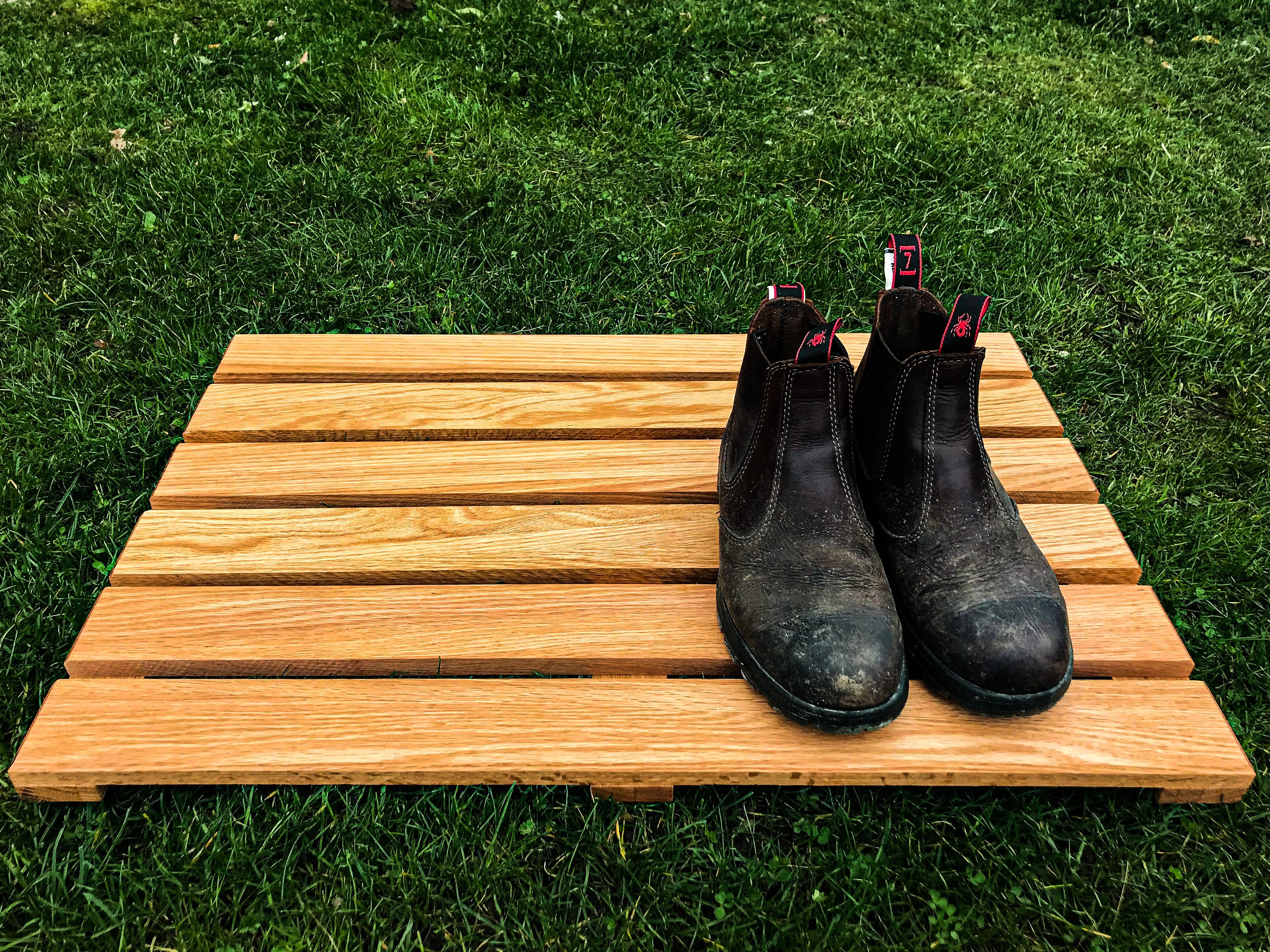 Solid Oak Duckboard for Wood Fired Hot Tub