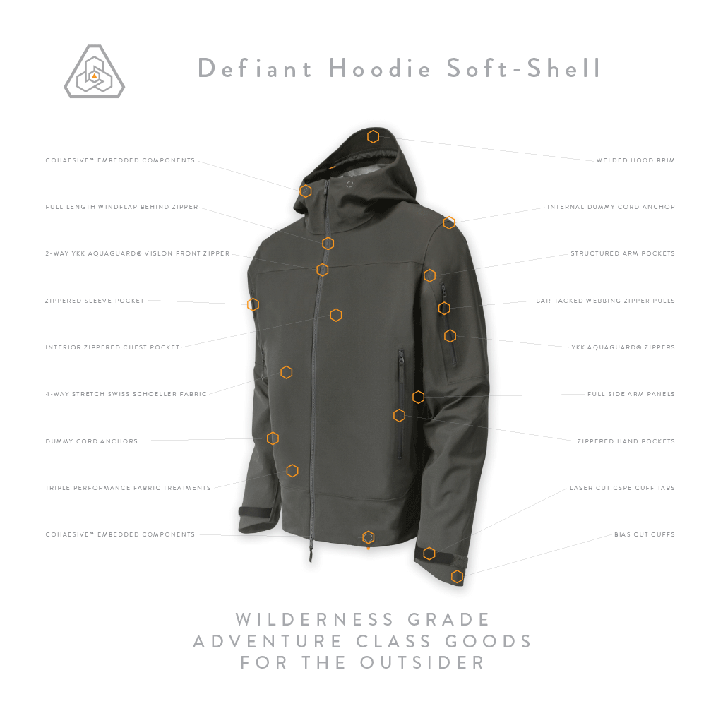 Prometheus Design Werx | Defiant Hoodie - Universal Field Gray