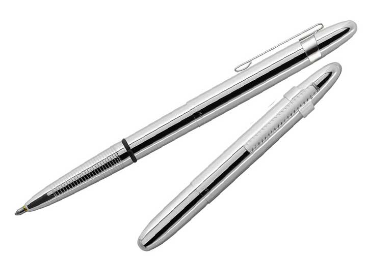 Fisher Space Pen - Original Chrome Bullet Space Pen with Chrome Clip