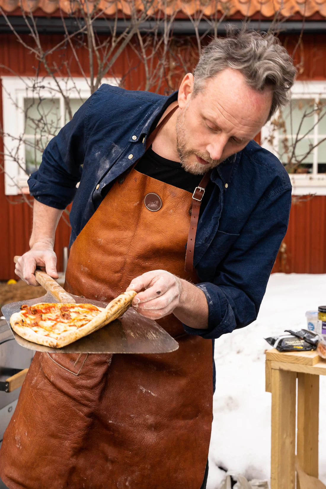 Wood fired pizza oven by Hikki of Sweden