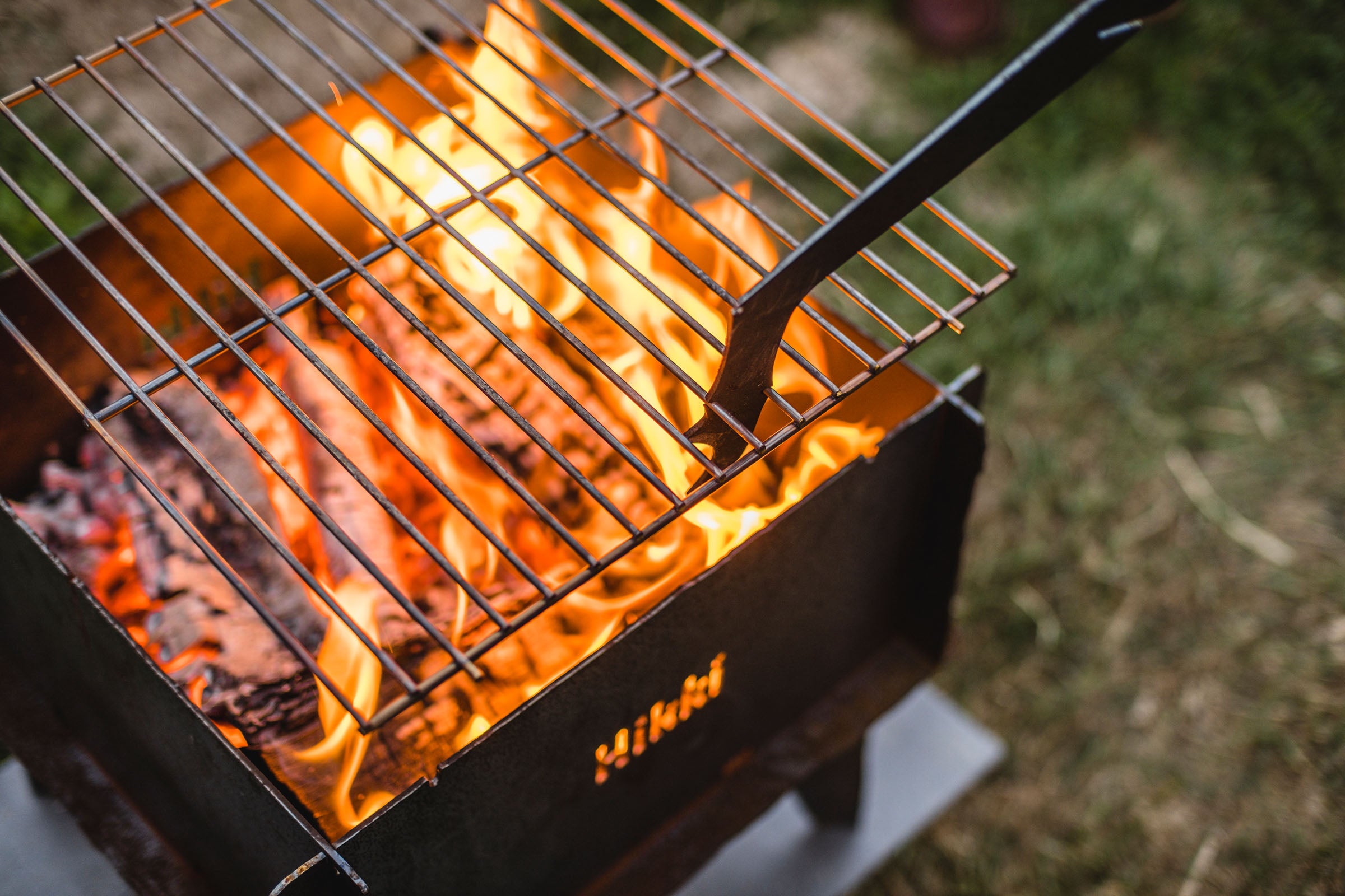 Lillhalla Fire Pit / Fire Place by Hikki of Sweden Bushgear Bushcraft Outdoors Camping Garden