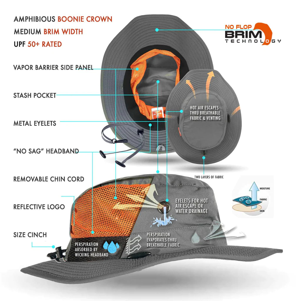 Shelta | Seahawk Sun Hat in Dirty Olive