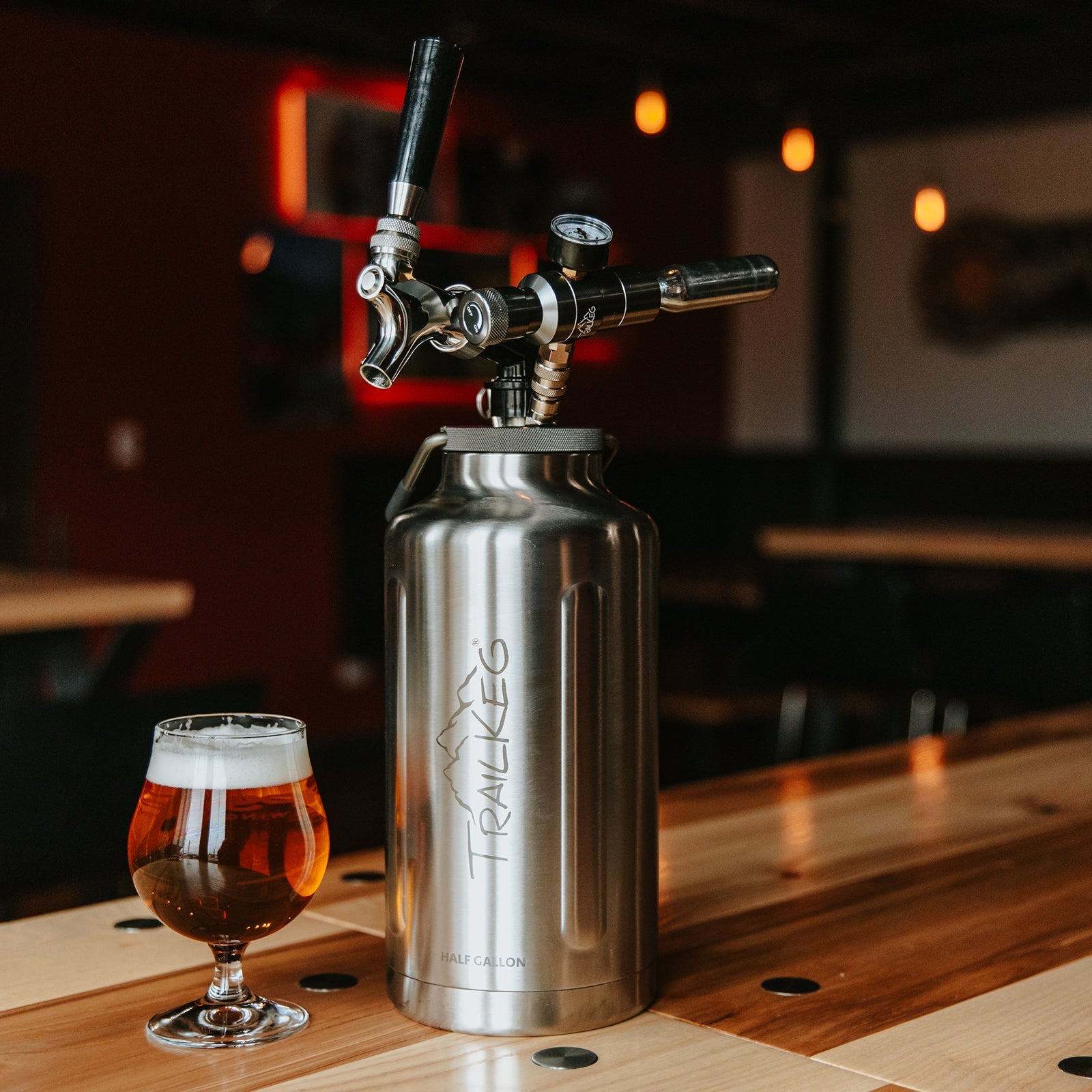 TrailKeg Half Gallon Package Stainless