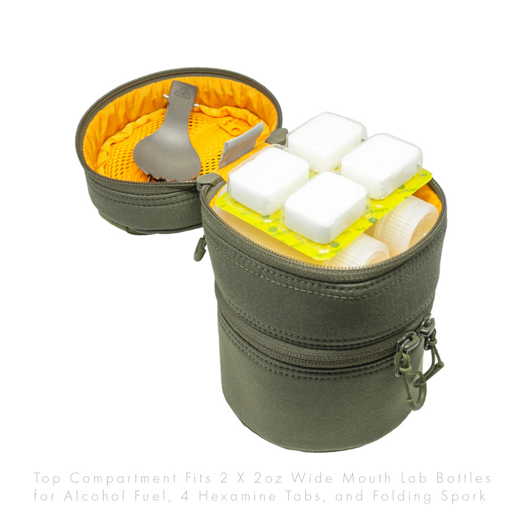 Prometheus Design Werx | BSP Backpacker Stove Pouch - Ranger Green