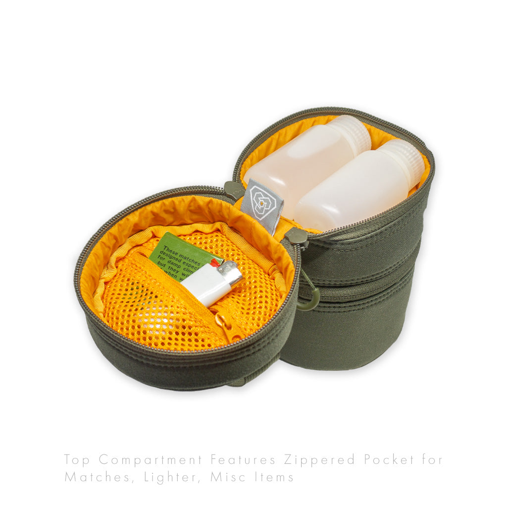 Prometheus Design Werx | BSP Backpacker Stove Pouch - Ranger Green