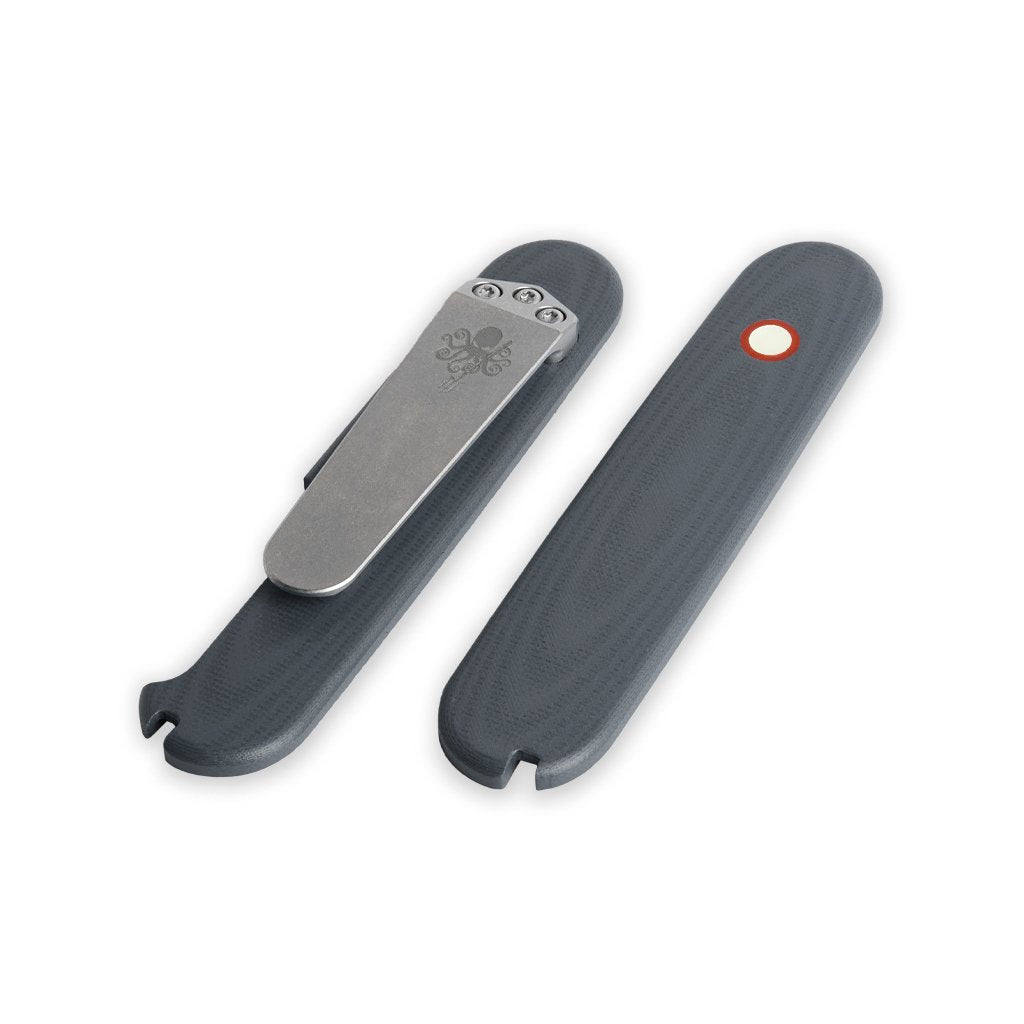 Prometheus Design Werx | G10 SAK Scales Smooth Grey