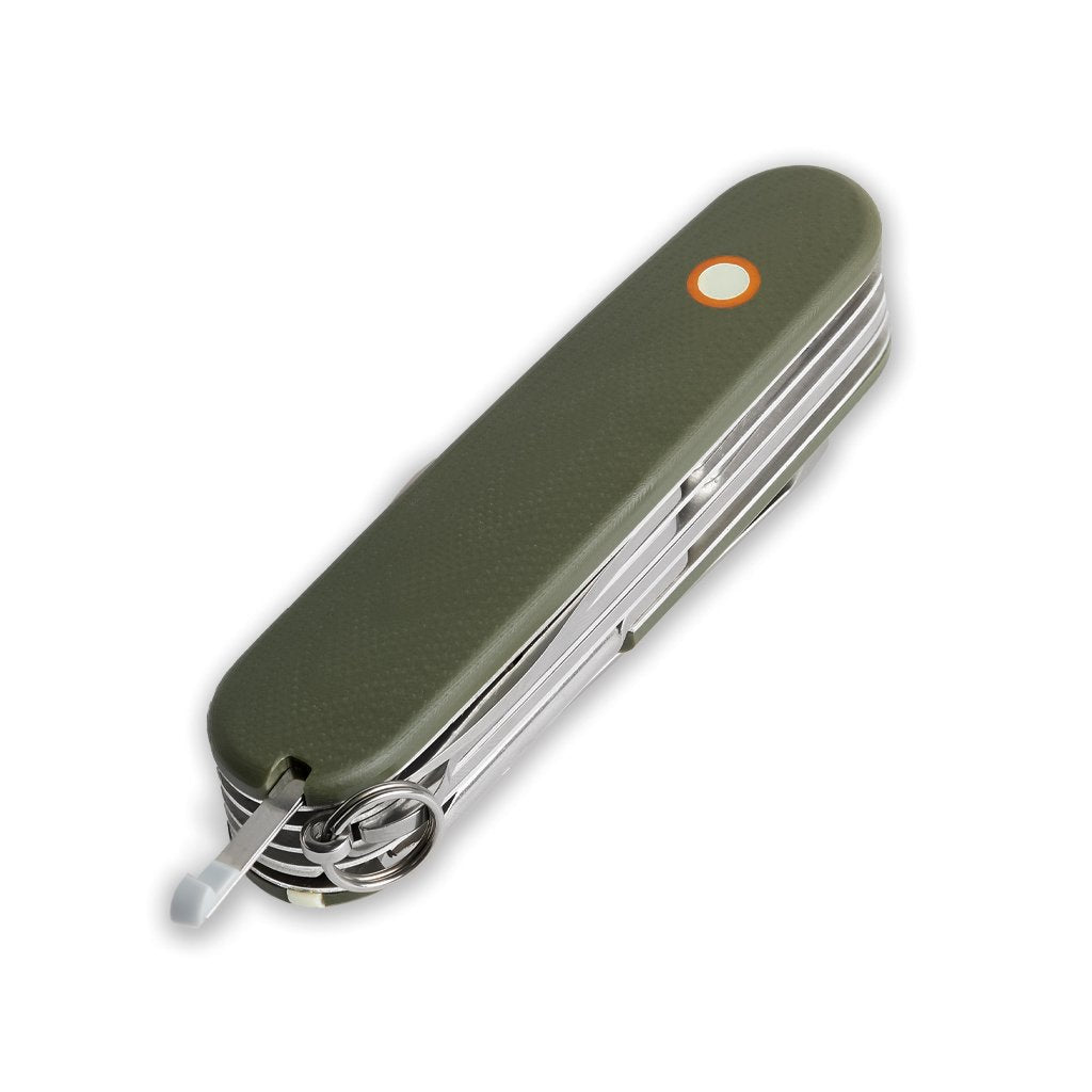 Prometheus Design Werx | G10 SAK Scales Smooth OD Green