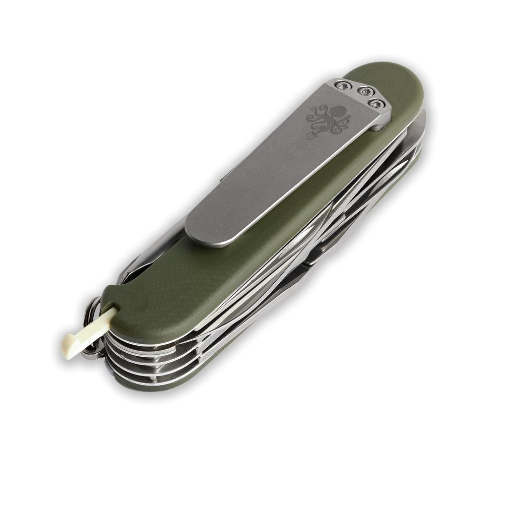 Prometheus Design Werx | G10 SAK Scales Smooth OD Green