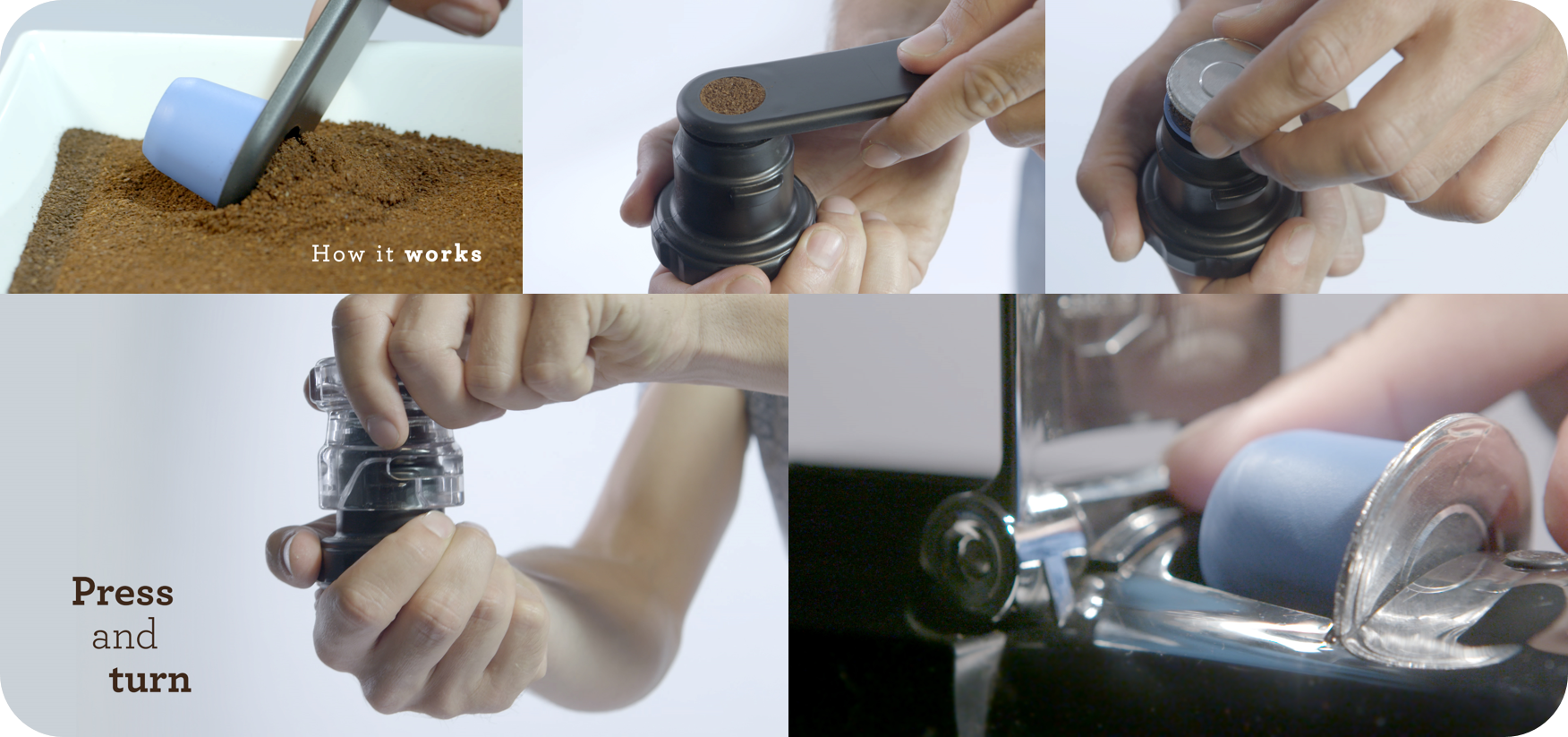 Bluecup Foilpack Fill THe CApsules with your favourite coffee