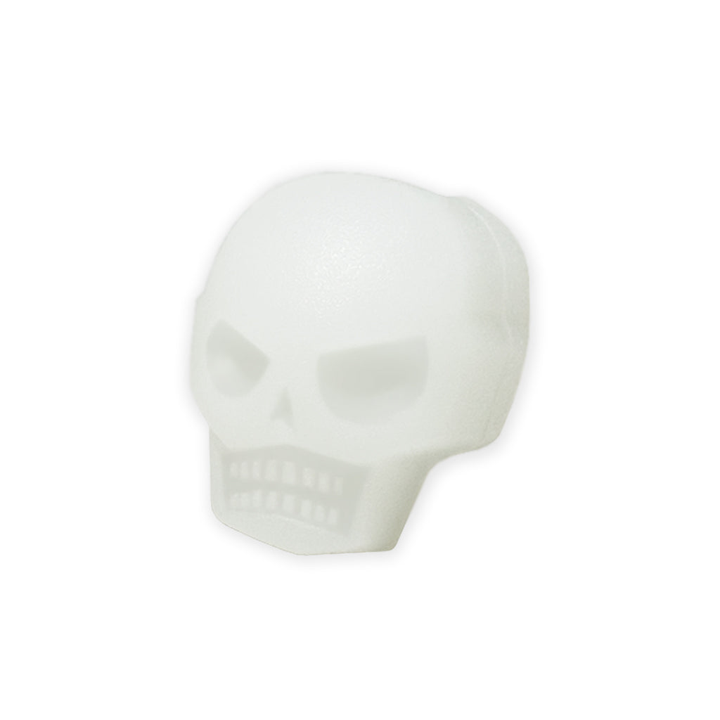 memento mori glow in the dark bead by prometheus design werx