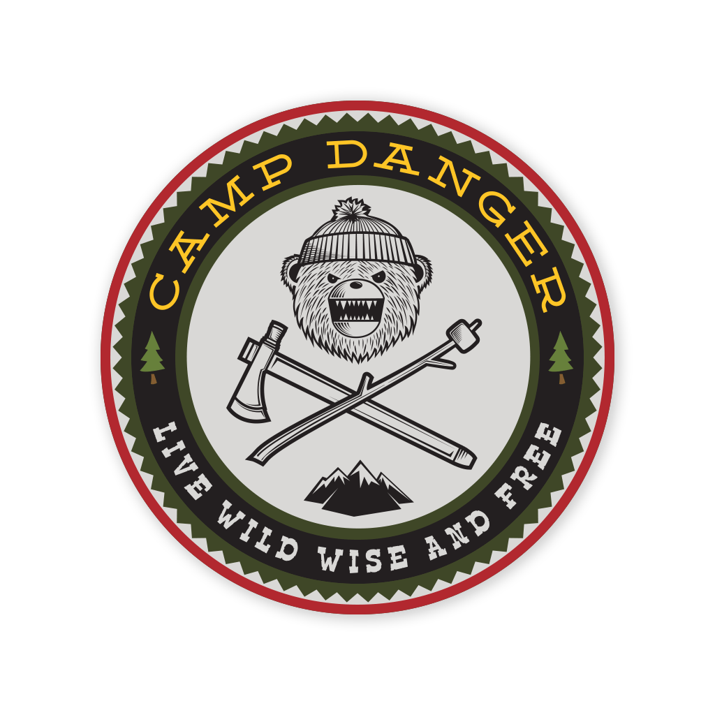 Prometheus Design Werx DRB Camp Danger Sticker