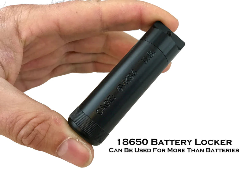 COUNTYCOMM | Delrin 18650 Battery Locker