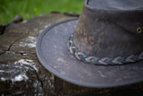 Barmah Hat | 1018 Squashy Kangaroo Crackle Brown