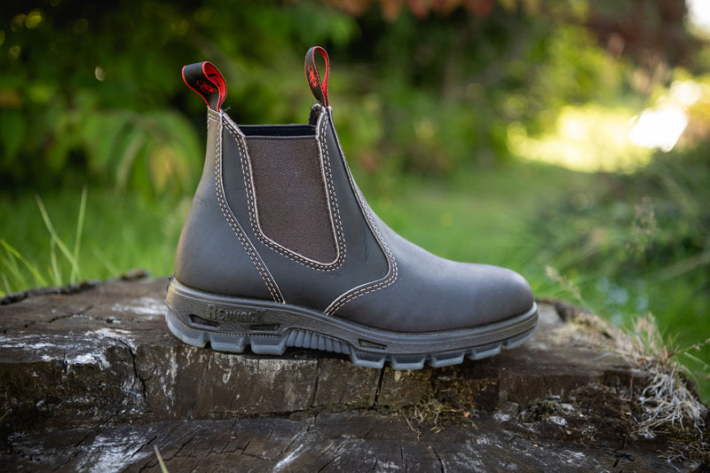 Redback Boots | Brown Soft Toe Boot (UBOK)