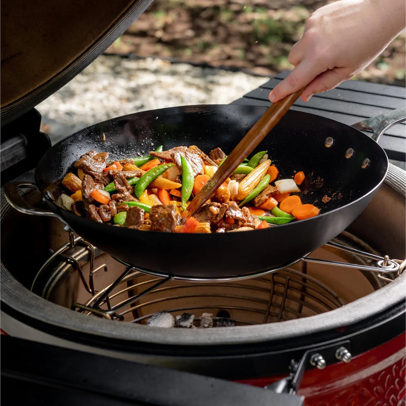 Karbon Steel Wok For Kamado Joe Grills