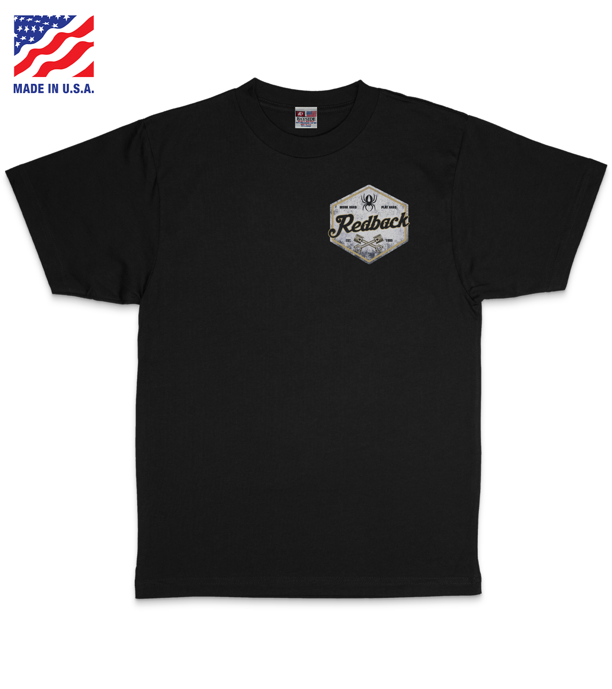 Redback Hex Shirt Black