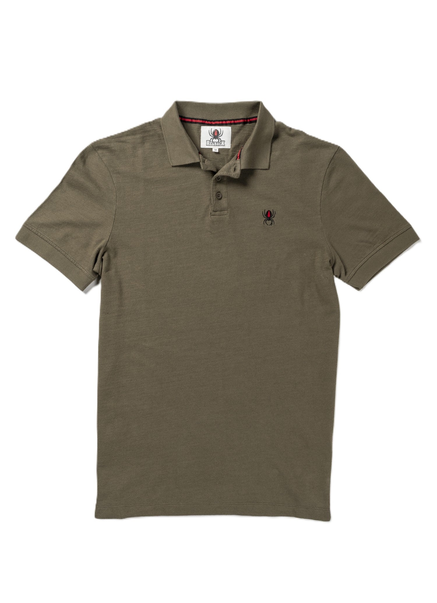 Redack All Cotton Polo Shirt Khaki