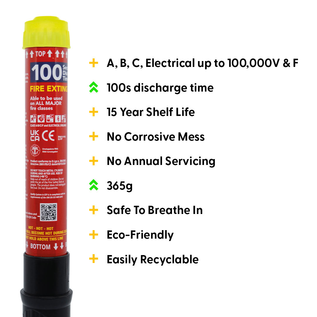 Fire Safety Stick | 100 Seconds