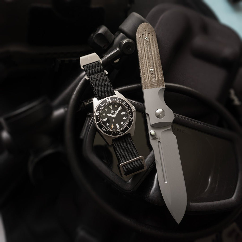 Prometheus Design Werx | Ti-MNPara Strap 22mm Black
