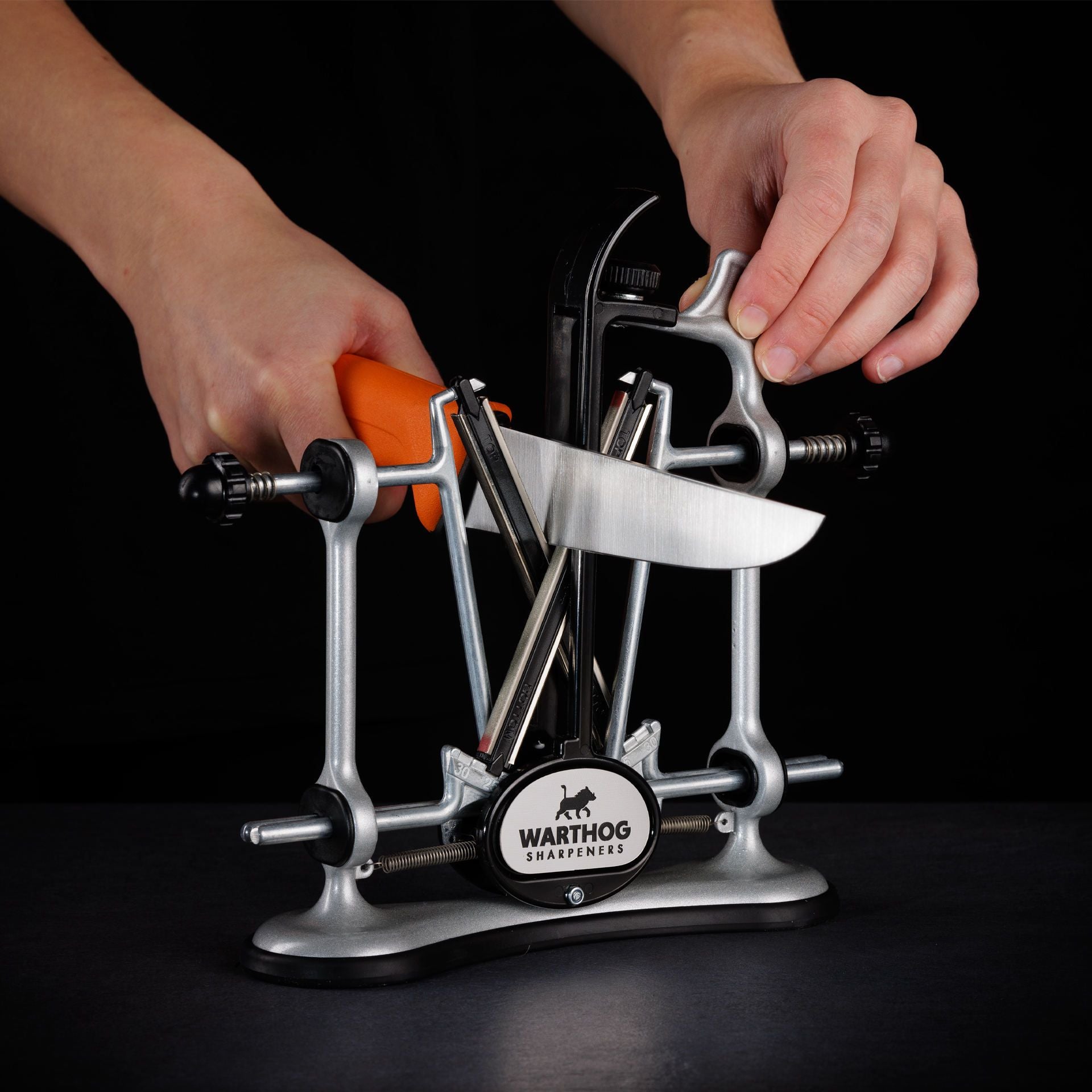 Warthog | V-Sharp A4 Knife Sharpener Silver