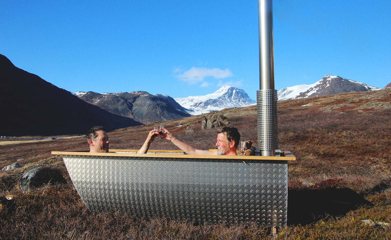 Bohemia Outdoor Heated Hot Tub by Hikki of Sweden