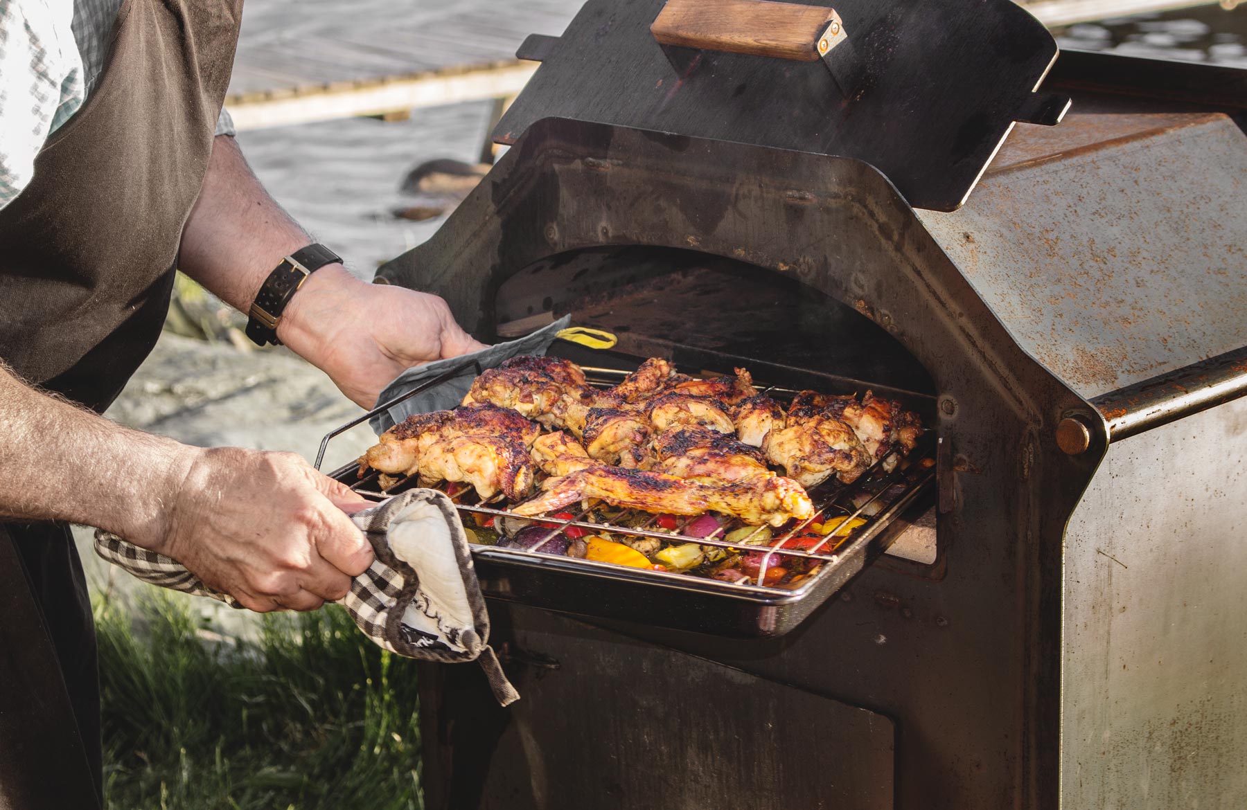 Faster Greta Pizza Oven by Hikki of Sweden Outdoor