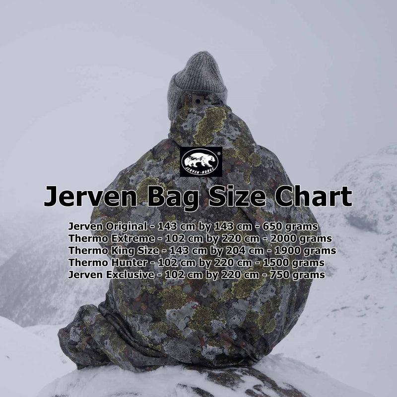 Jerven Bag | King Size in Mountain Camouflage Pattern