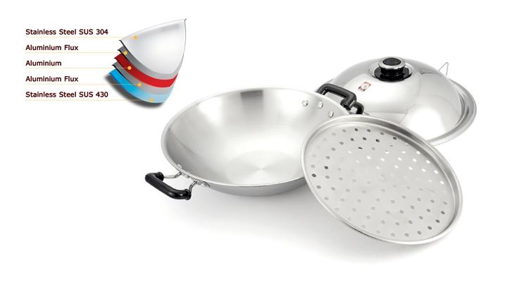 Zebra Head Oriental Wok