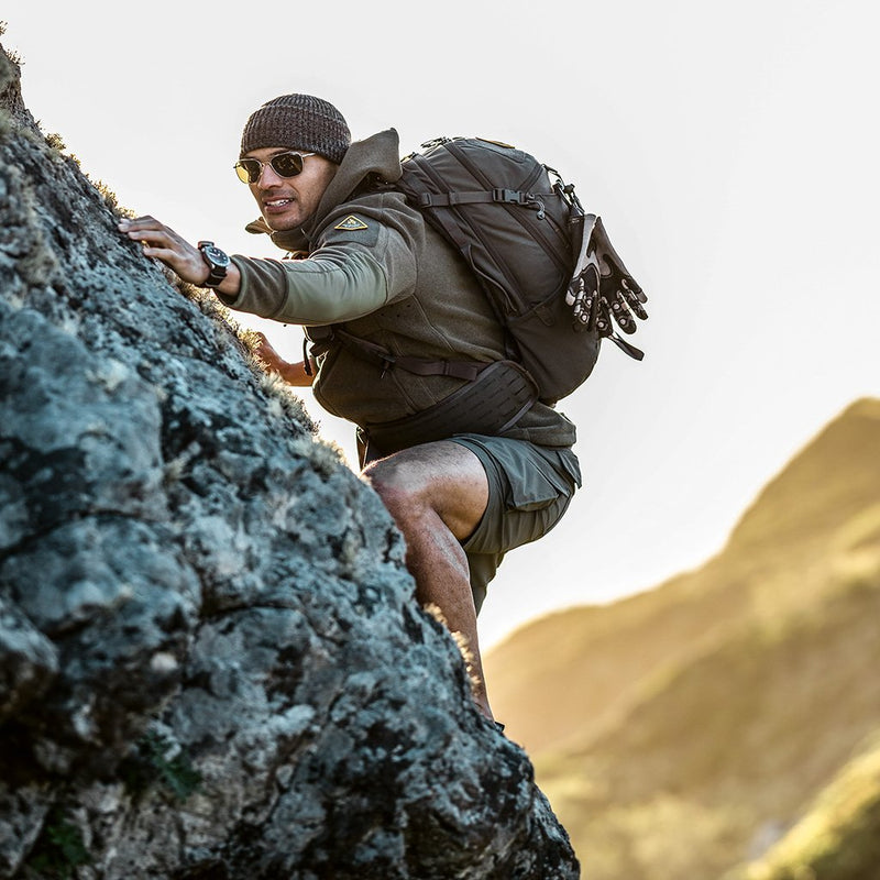 Prometheus Design Werx DA Hoodie v2 - Heather Mountain Green
