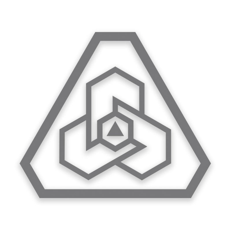 Prometheus PDW Logo ProCut Sticker - Gray