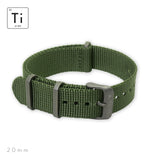 Prometheus Design Werx Ti-NATO Strap 20mm - Green