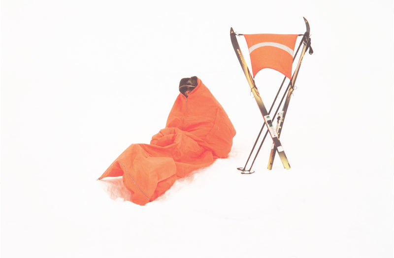 Jerven Bag Original Hi Viz Orange Survival Bag Bivi Poncho Shelter