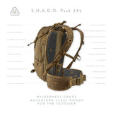 Prometheus Design Werx S.H.A.D.O. Pack 24L - All Terrain Brown