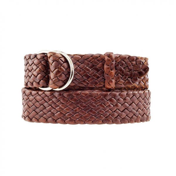 Barmah Kangaroo Leather Belt - Stockman - Brown