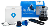 Bluecup Espresso Starter Kit fill capsules with your favourite coffee