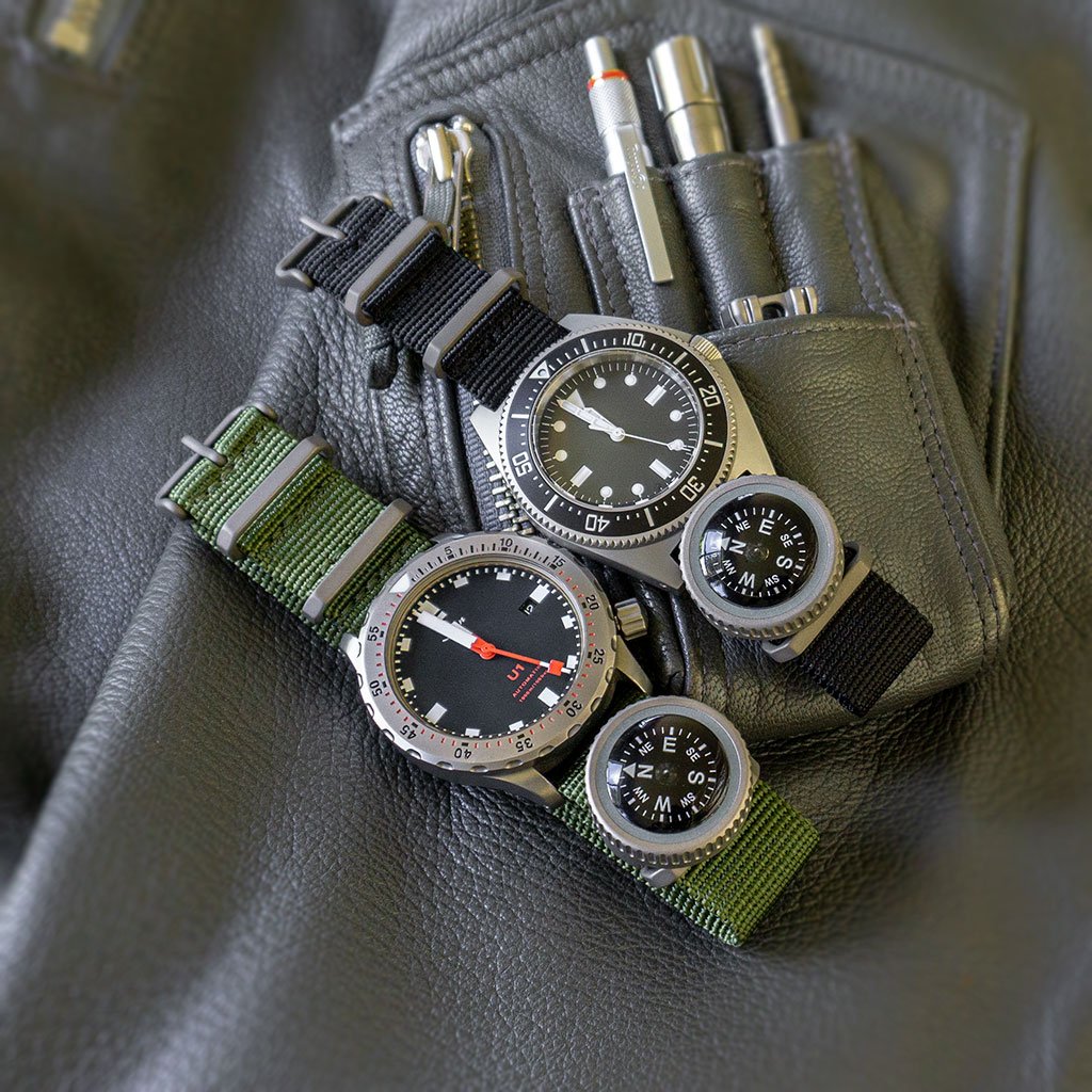 Prometheus Design Werx Ti NATO Strap 22mm Black Bushgear