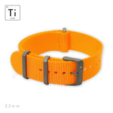 Prometheus Design Werx Ti-NATO Strap 22mm - Orange